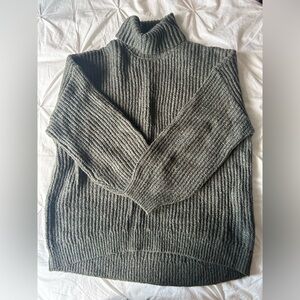 Cowl Neck Tunic Sweater